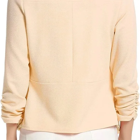 3/4 Sleeve Blazer - TAUPE - Picture 3 of 9